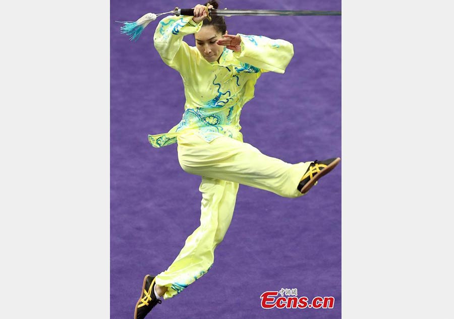 Tai chi sword contest at national games