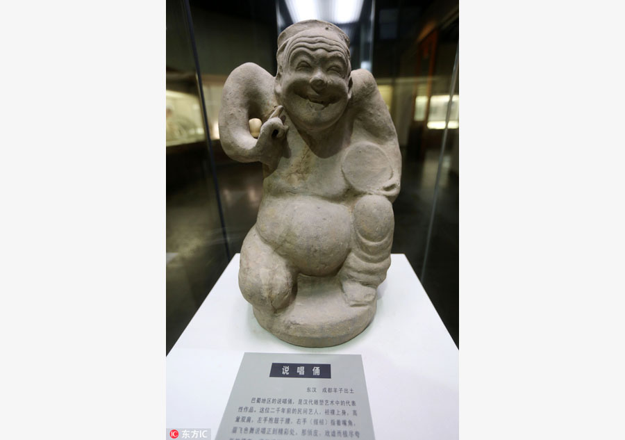 Sculptures show ancient techniques in Chongqing