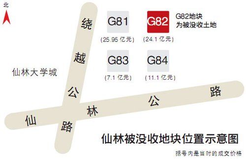 南京一地王被收回 開發商損失2.3億