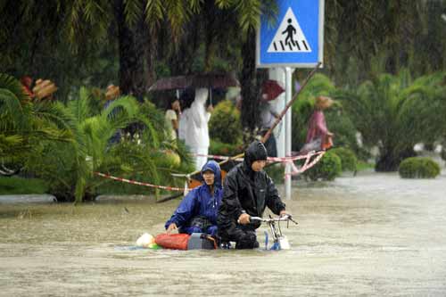 海南強(qiáng)降雨已安全轉(zhuǎn)移64000多人