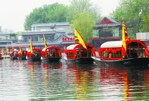 什剎海碼頭重現元代漕運盛景