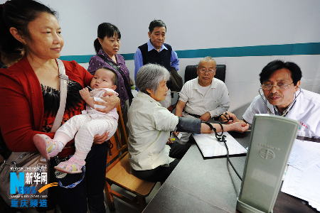 重慶合川實施全民免費體檢