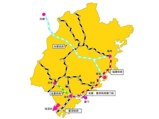 廈深鐵路年底或通車 二等票約160元全程2.5小時