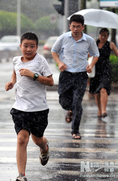 海南海口：清涼“入伏