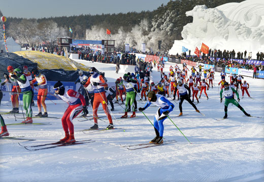 2013年中國長春凈月潭瓦薩國際滑雪節盛裝啟幕