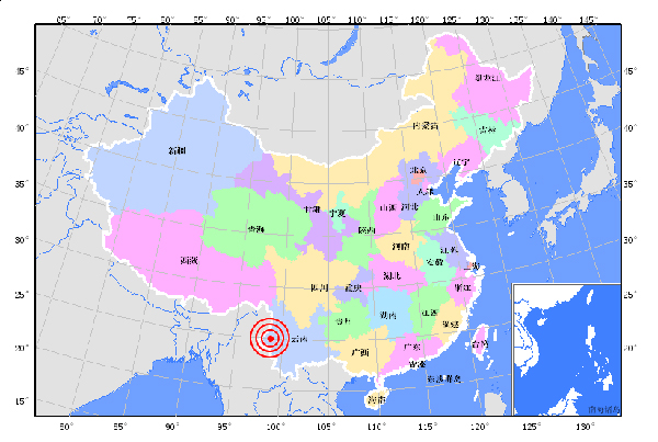 云南騰沖發生5.2級地震 云南省地震局啟動4級響應