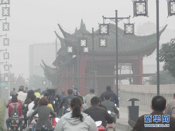 我國中東部地區持續大霧天氣