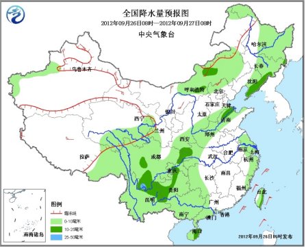 我國東北、華北等地將有降雨并伴有4～6℃降溫