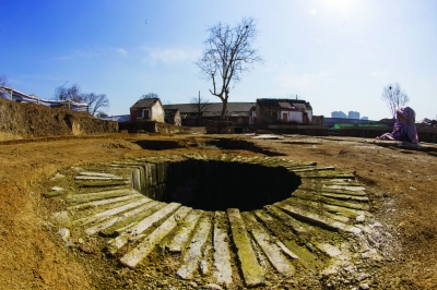 南京門西地區(qū)發(fā)現(xiàn)古建筑遺址或?yàn)槔畎自娭械镍P凰臺(tái)