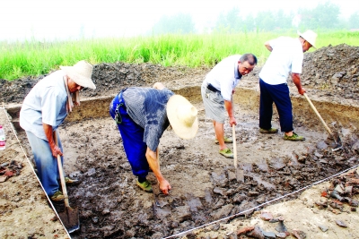 湖北發掘春秋部落居住遺址 古人吃飯像吃西餐(圖)