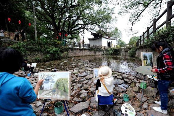 浙江麗水：文化“助陣”農家樂發展