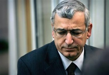 The General Director of the Hadassah Hospital Dr. Shlomo Mor-Yosef pauses as he gives a statement to the press about the health condition of Israeli Prime Minister Ariel Sharon outside the emergency room of the hospital in Jerusalem, Israel, Friday, Jan. 6, 2006.