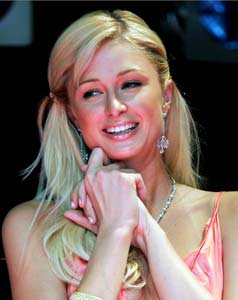 Paris Hilton launches perfume 