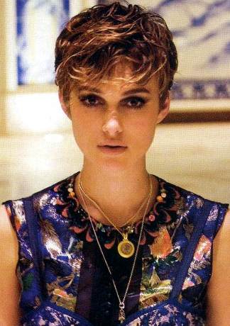 Keira Knightley short hair photos