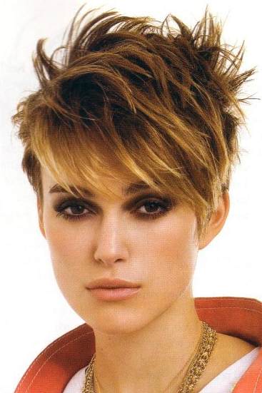 Keira Knightley short hair photos