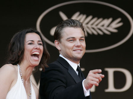 Leonardo DiCaprio arrives for gala screening of 