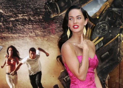 Megan Fox at Moscow premiere of 'Transformers: Revenge Of The Fallen'