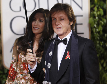 Red carpet of the 67th annual Golden Globe Awards