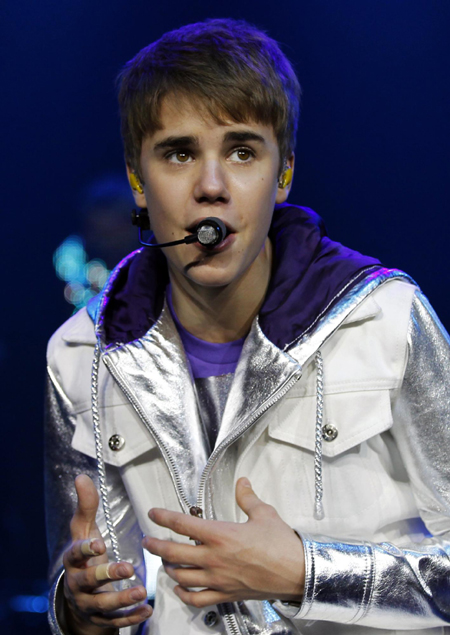 Justin Bieber's concert at the Sportpaleis in Antwerp