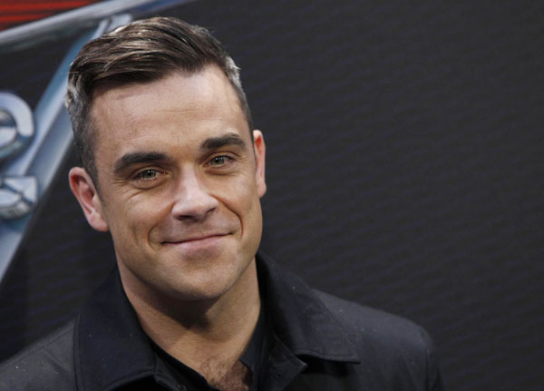 Robbie Williams at 'Cars 2' premiere