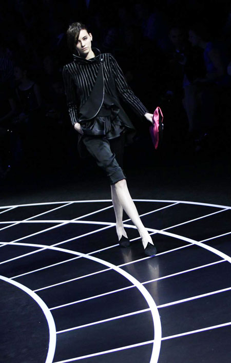 Giorgio Armani holds fashion show in Beijing