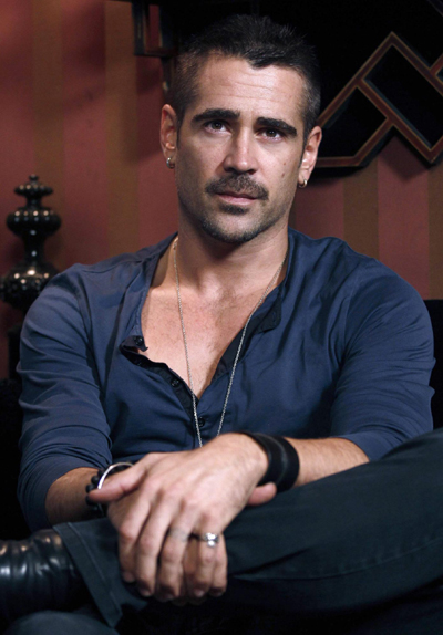 Colin Farrell promotes 'Total Recall'