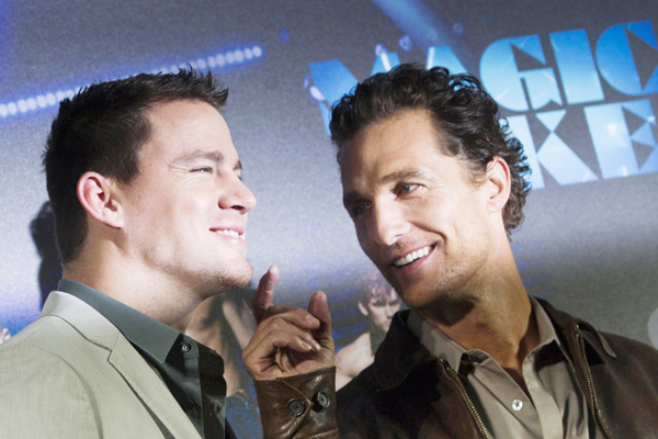 McConaughey promotes 'Magic Mike'