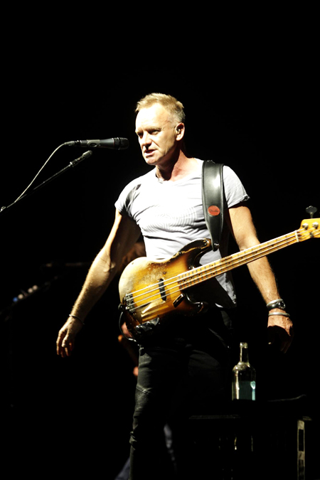 Sting's 'Back to Bass' tour in Riga