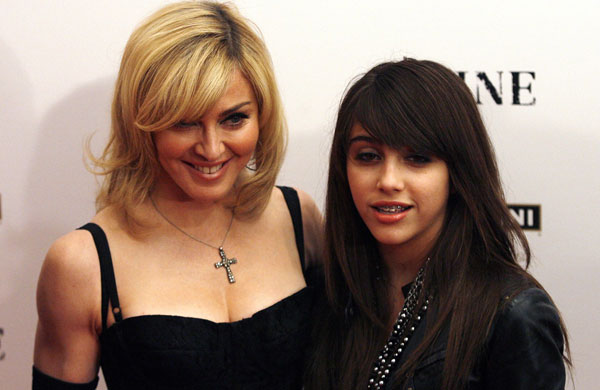 Madonna upset with Lourdes' hair