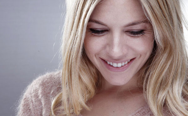 Sienna Miller poses for portrait