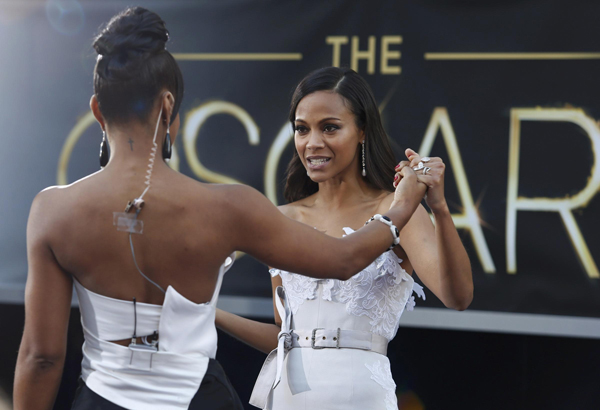 Stars arrive at the 85th Academy Awards (2)