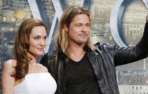 Brad Pitt promotes 'World War Z' in Sydney