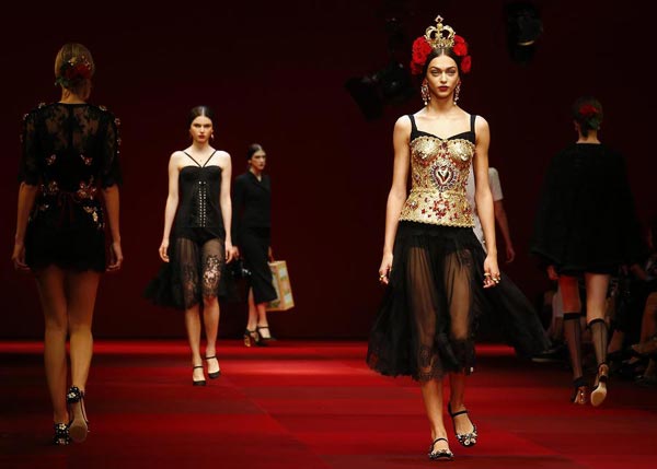 Dolce & Gabbana Spring/Summer 2015 collection