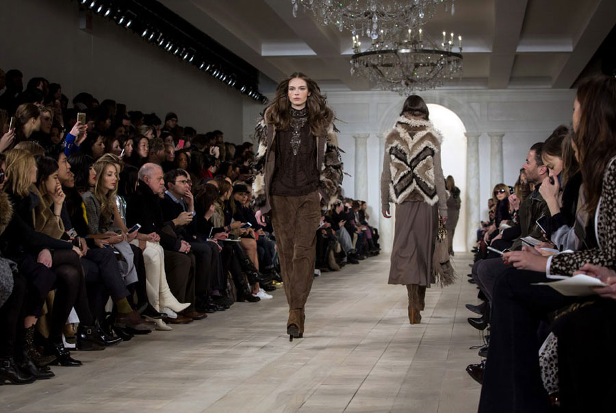 New York Fashion Week: Ralph Lauren Fall/Winter 2015 collection