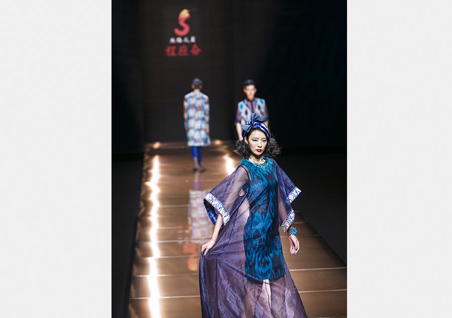 Cheng Yingfen adds modern taste to traditional Atlas silk