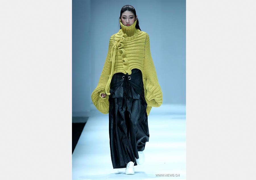 China Graduate Fashion Week held in Beijing