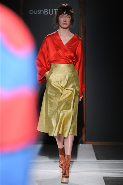 Korean designer's show brightens Beijing