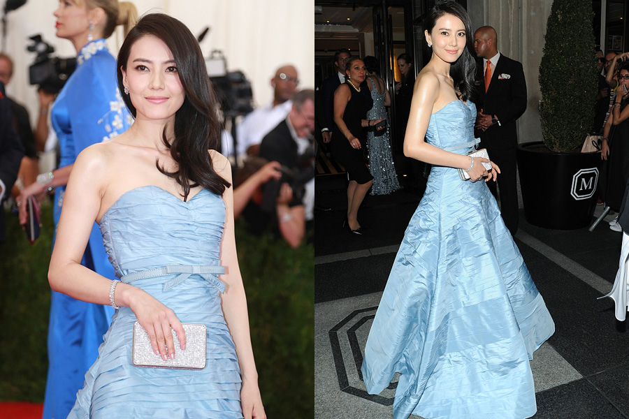 Red carpet review: Chinese celebrities shine at the Met Gala