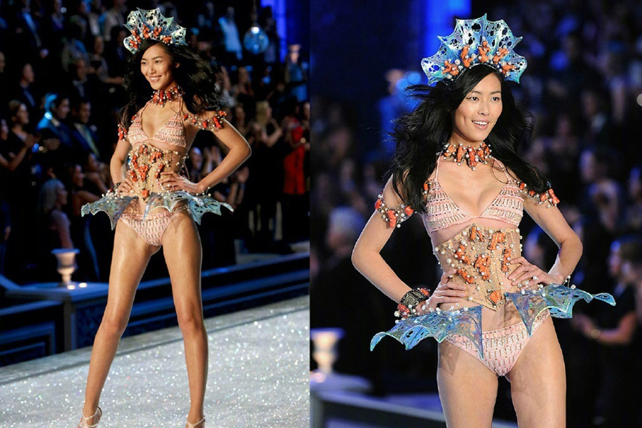 Six Chinese faces to delight 2017 Victoria's Secret Fashion show