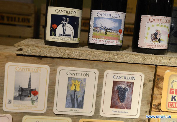 Traditional beer brewer Cantillon in Belgium