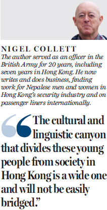 HK's Nepalese minority - a lost generation