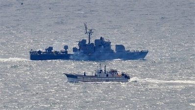 朝軍方指責韓軍艦入侵 警告將可能發生武裝沖突