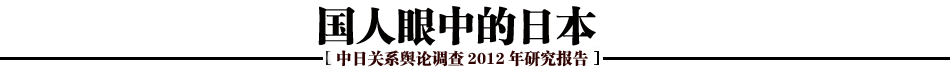 2012年中日關系輿論調查