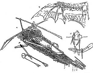 達(dá)芬奇夢(mèng)想500年后成現(xiàn)實(shí) 加成功研發(fā)人力撲翼機(jī)