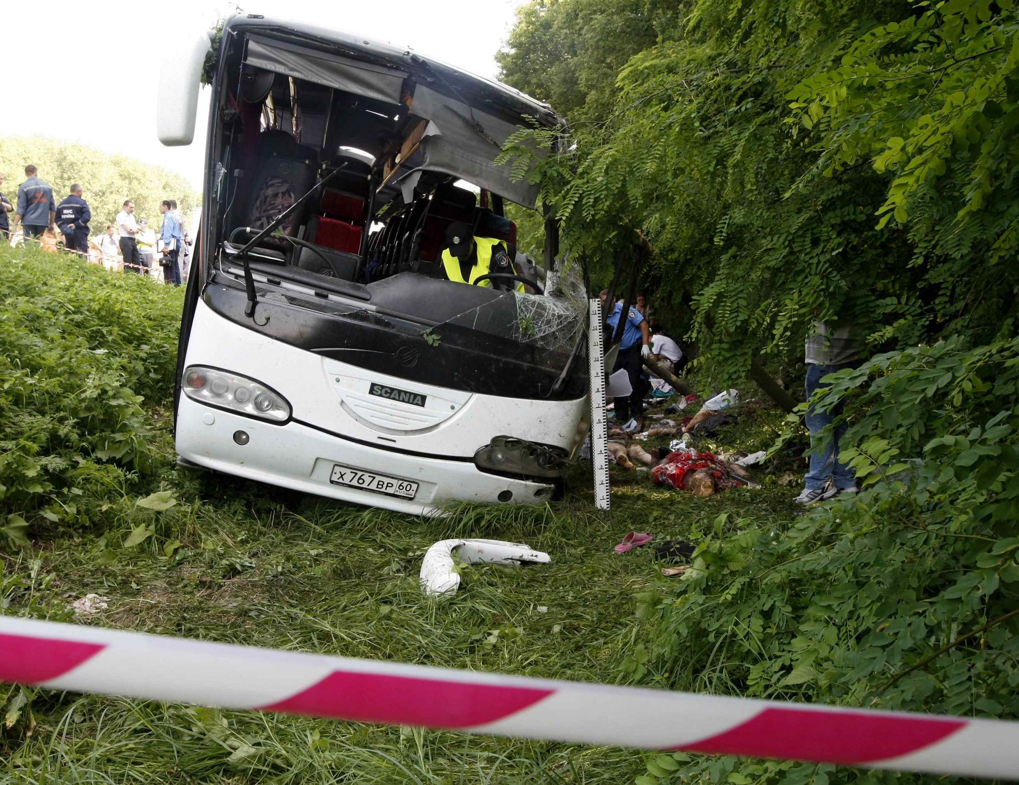 烏克蘭發(fā)生嚴(yán)重車禍 致14名俄羅斯人死亡22人受傷