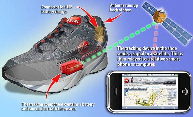 美GPS定位鞋打入英市場 防止老年癡呆癥患者走失
