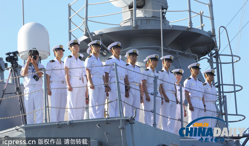 日本軍艦造訪俄羅斯 將參觀俄最高海軍學府（高清組圖）