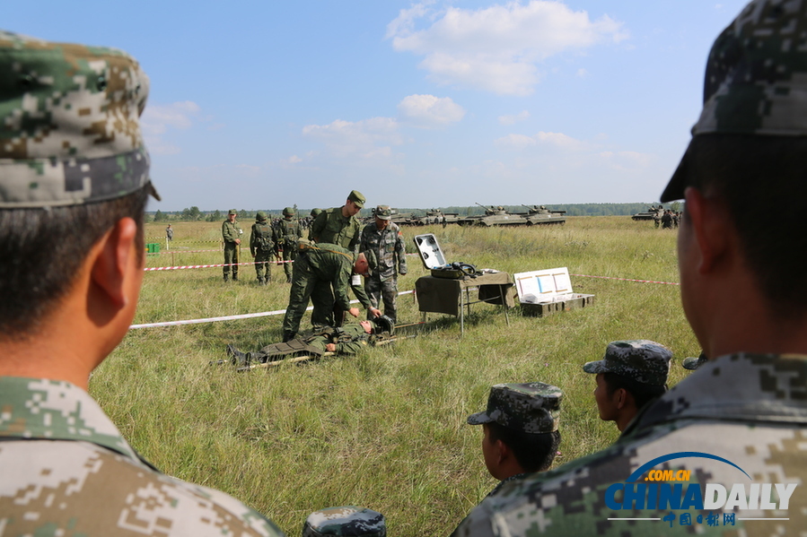 俄軍舉辦現場會介紹經驗 增進中俄兩軍間了解以期更默契配合