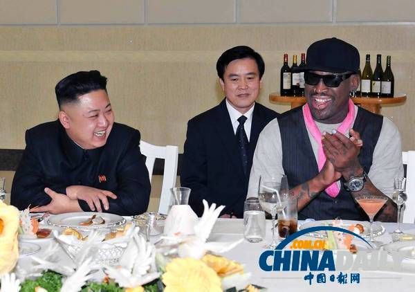 前NBA球星羅德曼抵達北京 將再赴朝鮮與“好友”金正恩會面