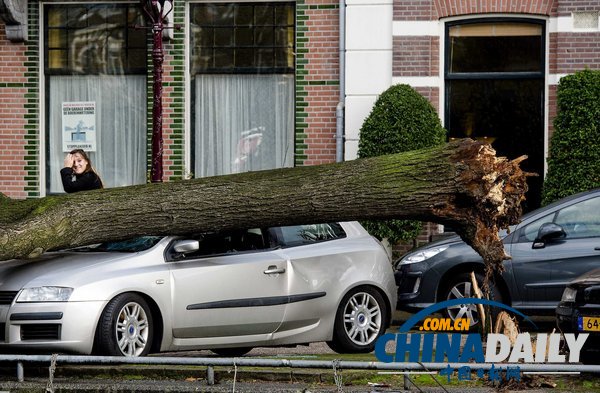 歐洲多國(guó)遭遇強(qiáng)風(fēng)暴襲擊 十余人死亡損失慘重（組圖）